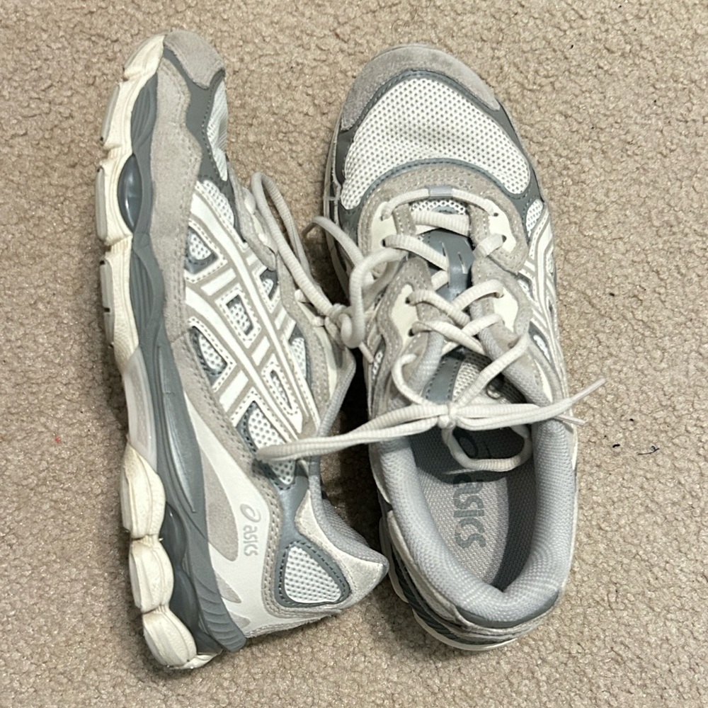 asics oyster grey gel-nyc